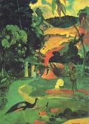 Paul Gauguin Landscape with Peacocks oil on canvas